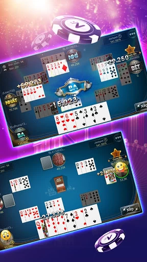 Tú Lơ Khơ - Tá Lả - Phỏm - Ta la ZingPlay 2.7.12 APK 8