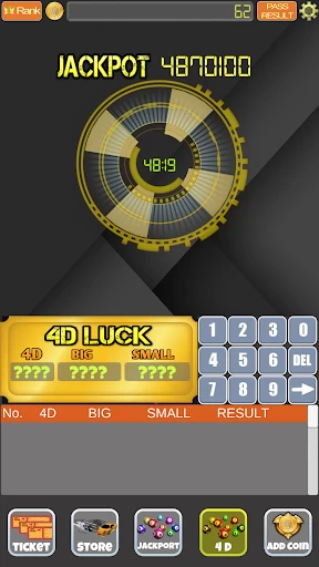 4D Live Lottery Game 4.0 20