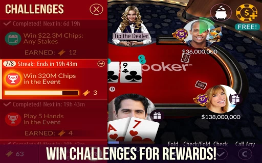 Zynga Poker Texas Holdem 21.58 8