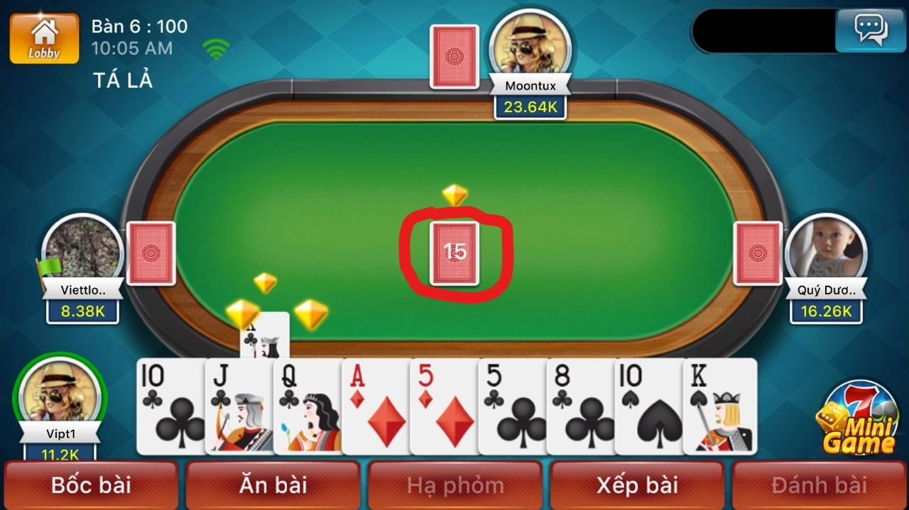 Bài Nọc trong Game Bài Phòm