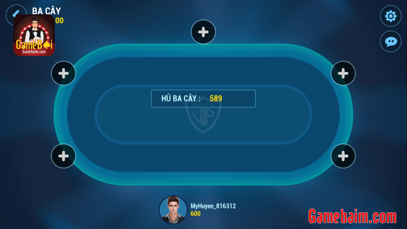 Vua bài - Game đánh bài đổi thưởng - Ba cây