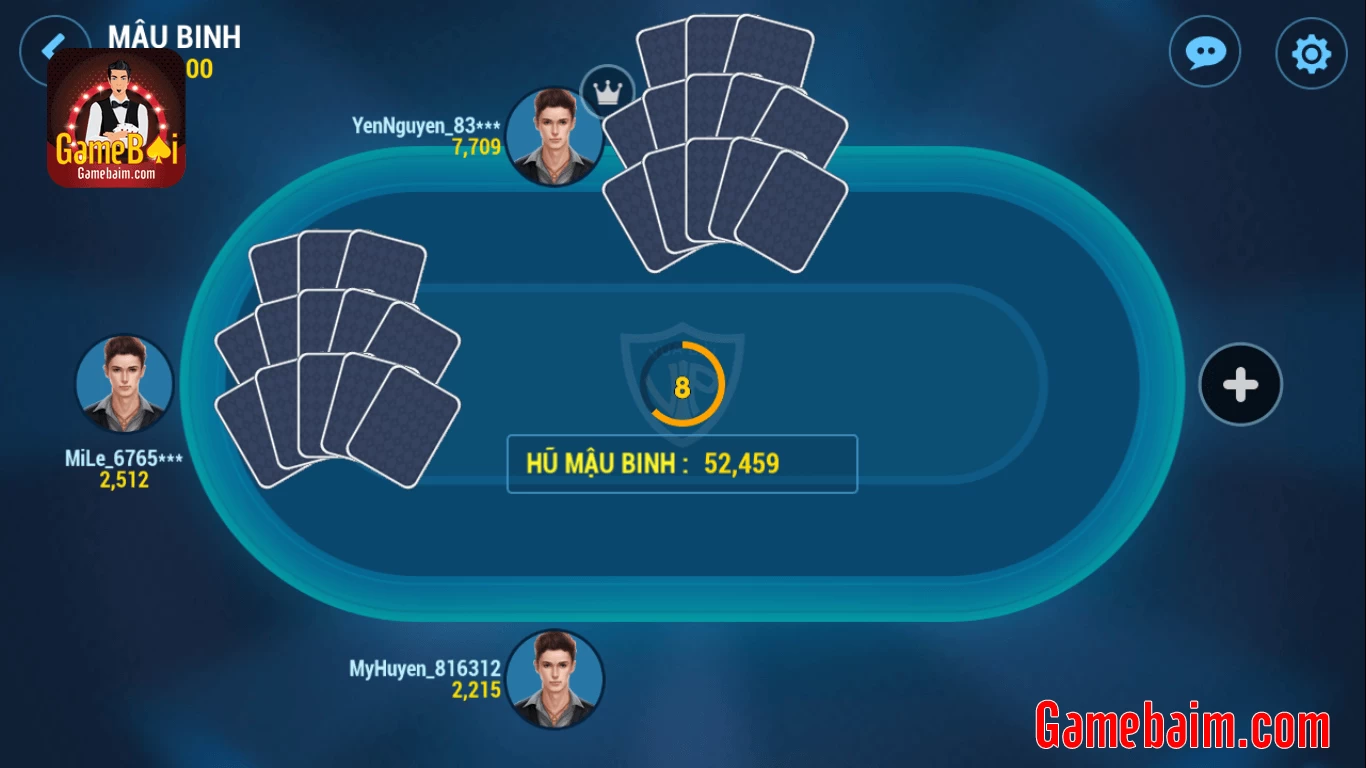 Vua bài - Game đánh bài đổi thưởng - Mậu Binh