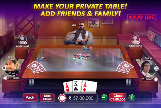 Teen Patti Gold - With Poker & Rummy 3.69 APK Teen Patti Gold - With Poker & Rummy 3.69 APK